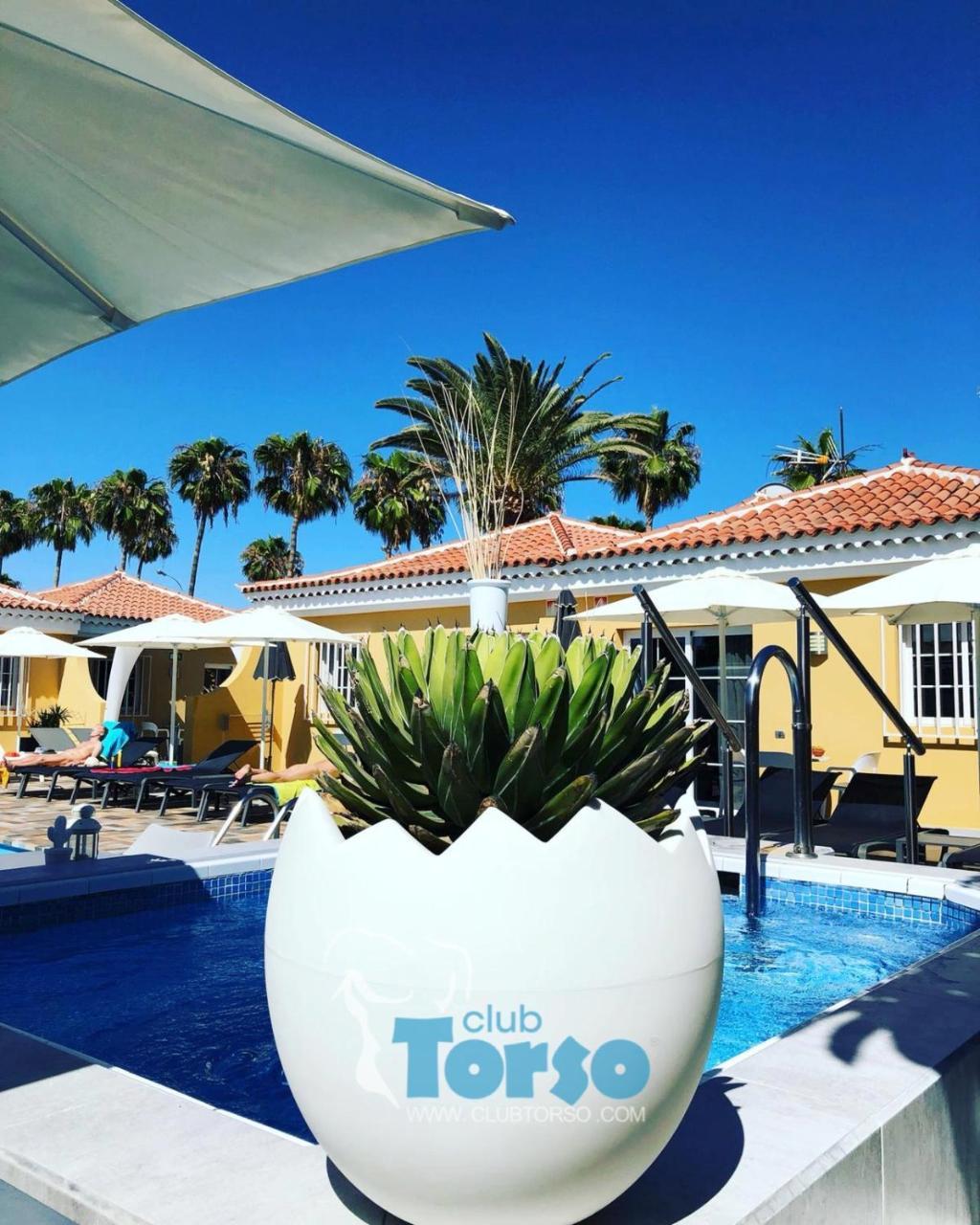 Club Torso Gay Men Only Hotell Maspalomas  Exteriör bild